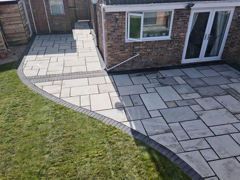 Cestrian landscaping back garden transformation in Chester